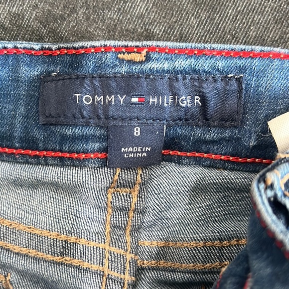 2 Pairs Girls Denim Shorts size 8 - Picture 7 of 8